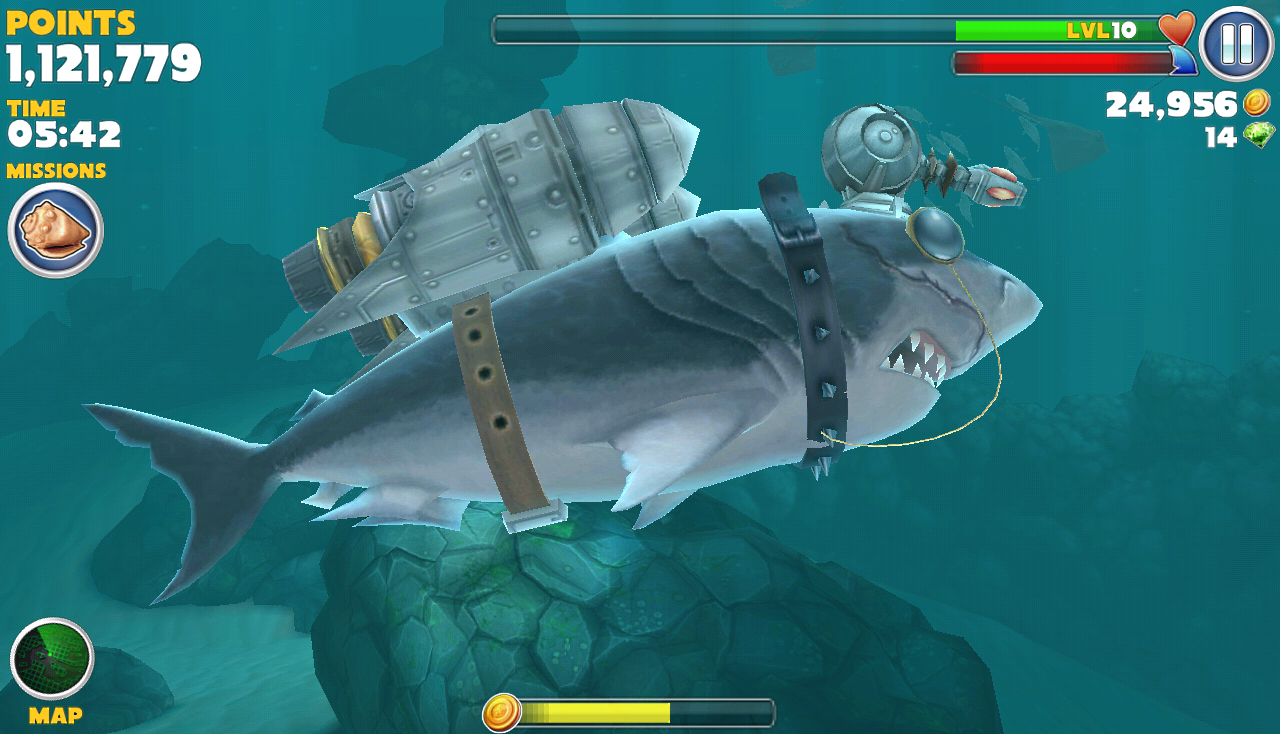 деньги в игре hungry shark evolution